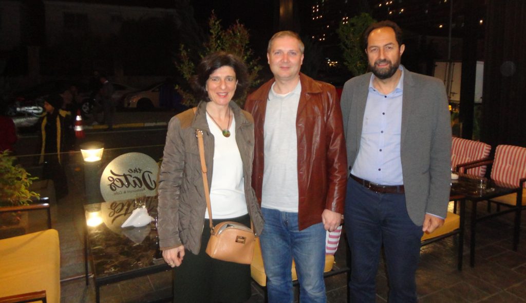 Με τον κ. Ευθύμιο Κωστόπουλο (κέντρο), Γενικό Πρόξενο της Ελλάδας στο Erbil